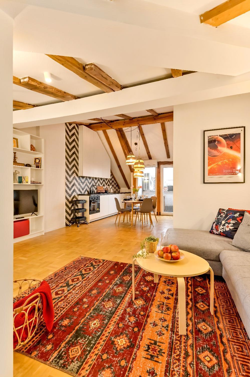 Dreamy Sunset Loft In Center Apartament